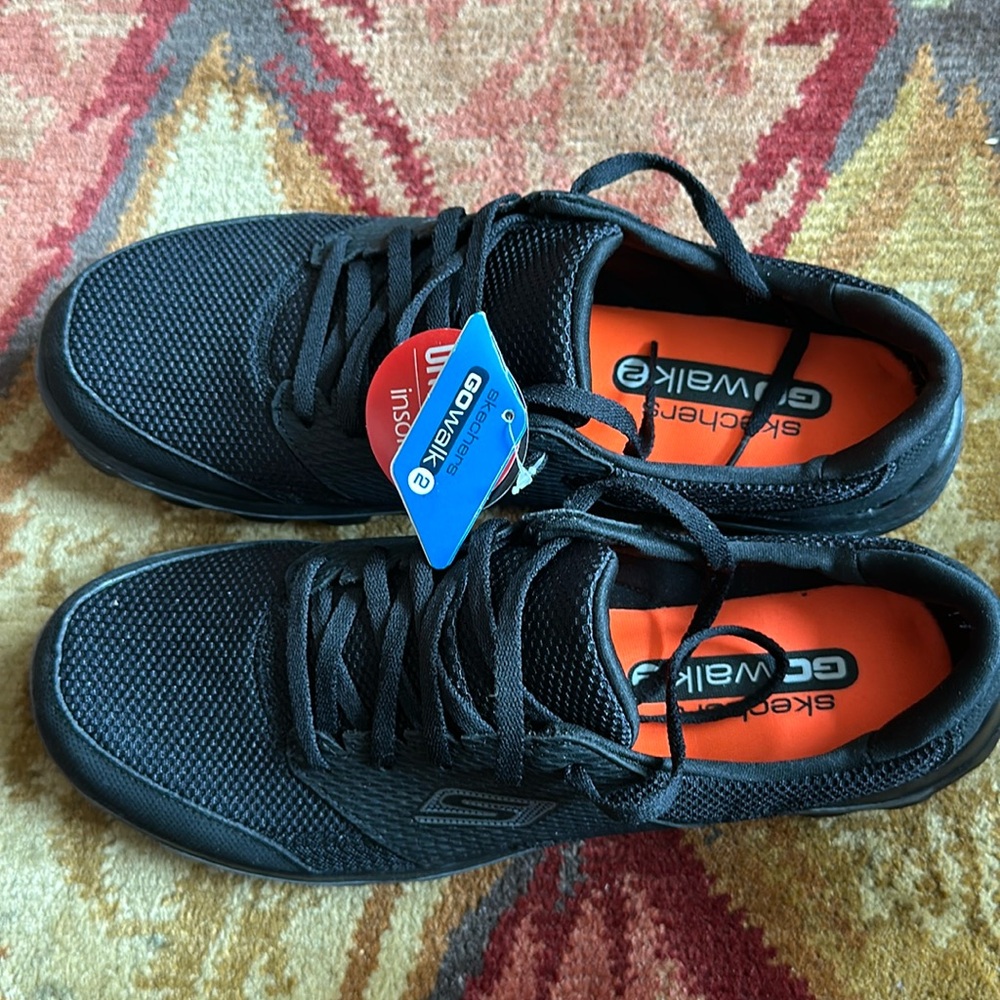 2 pair bonanza - Sketchers GoWalk2 NWT no box, & bonus 2nd pair gently worn